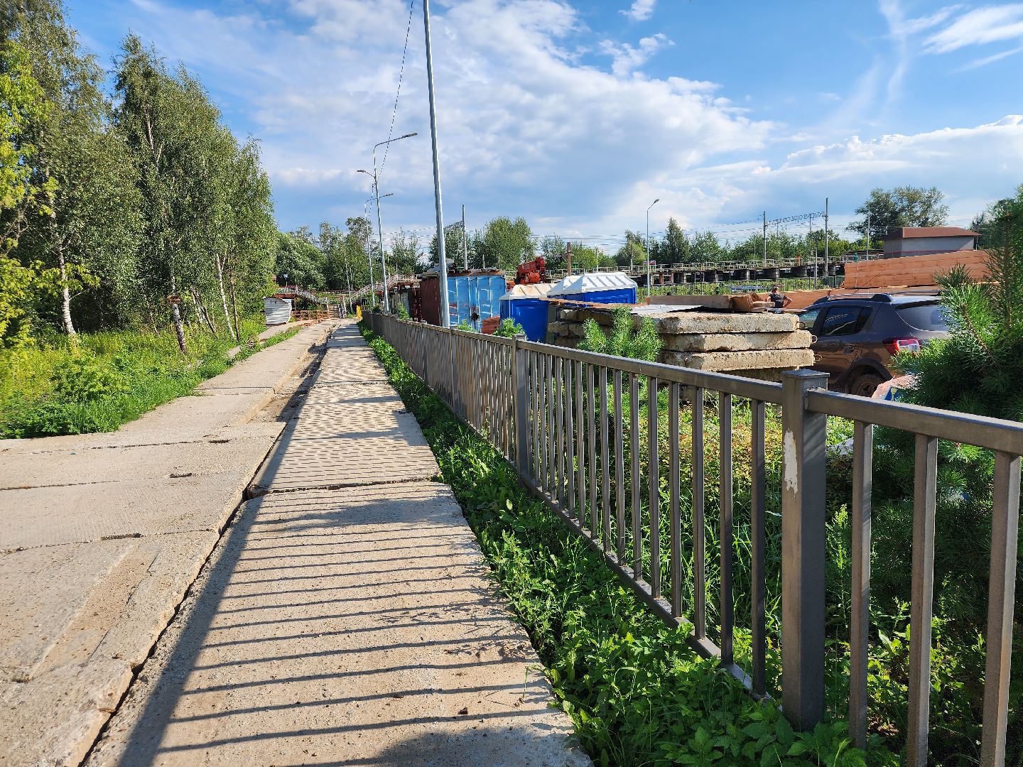 Павловский Посад, городской округ Павловский Посад, транспорт, дорога, станция, Вохна