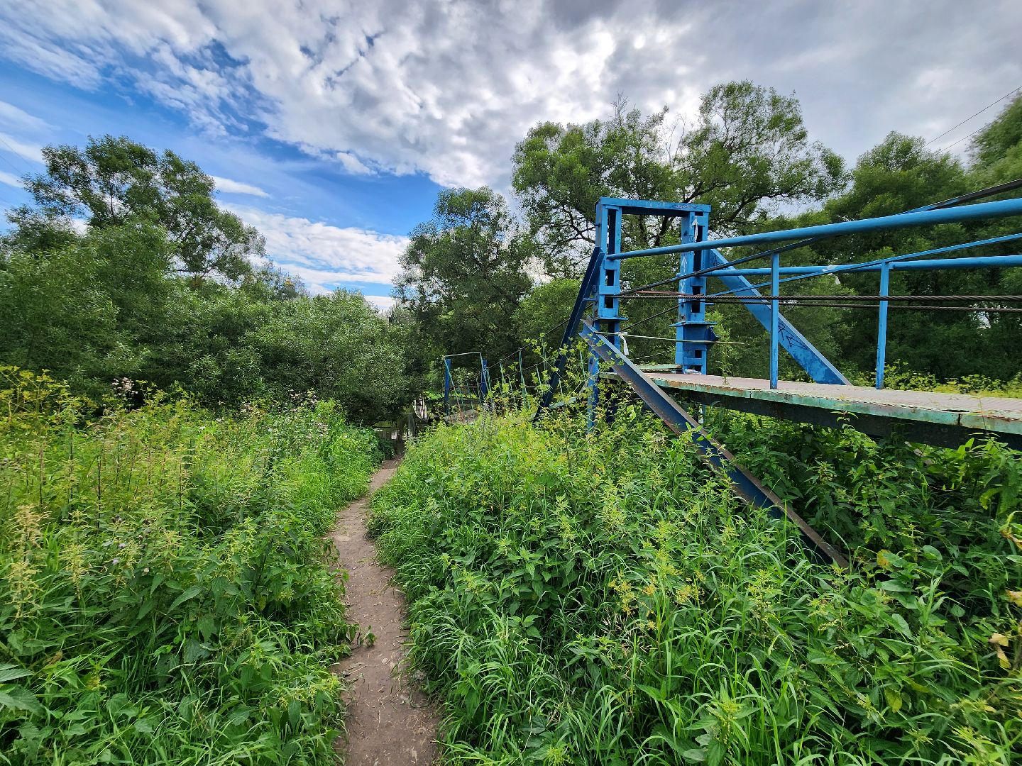 Подольск, подвесной мост, власть, обращение жителей, Дубровицы