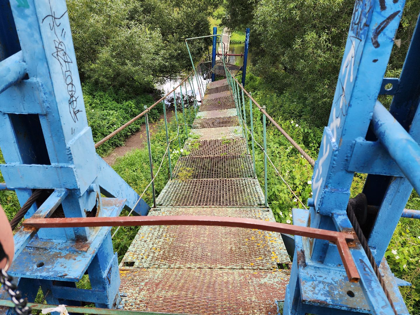Подольск, подвесной мост, власть, обращение жителей, Дубровицы