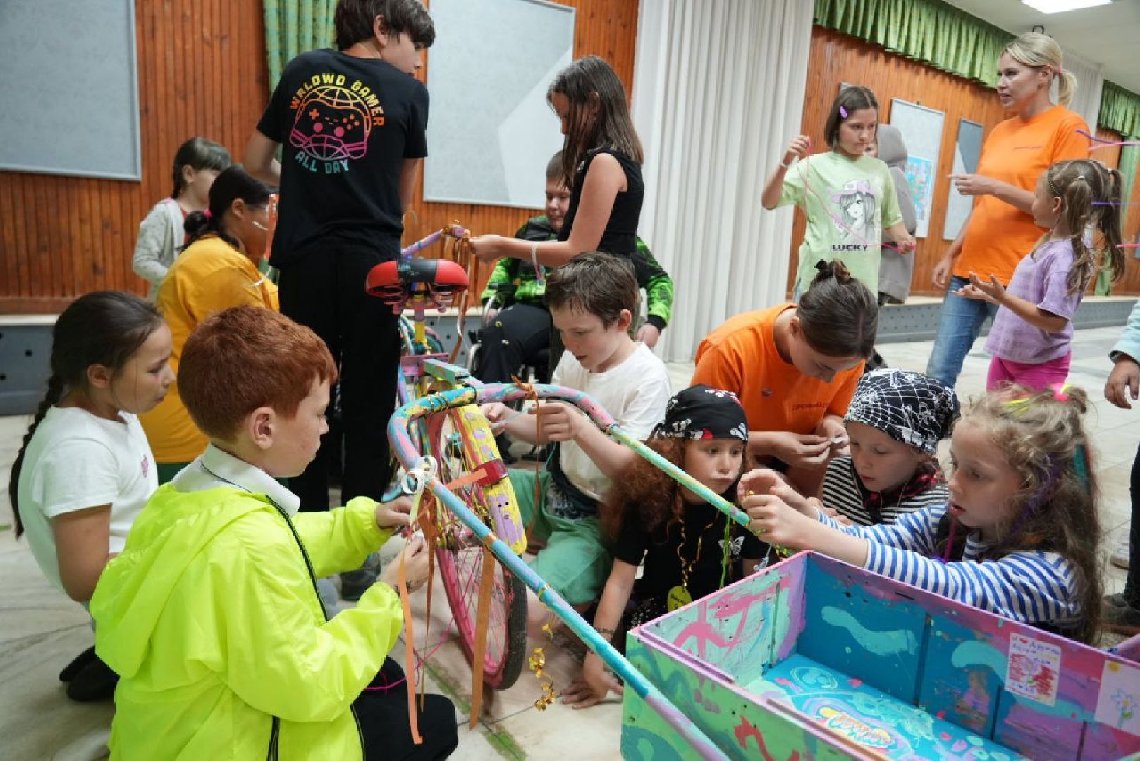 Сергиево-Посадский городской округ, Сергиев Посад, Дружный двор, Дети, Лето