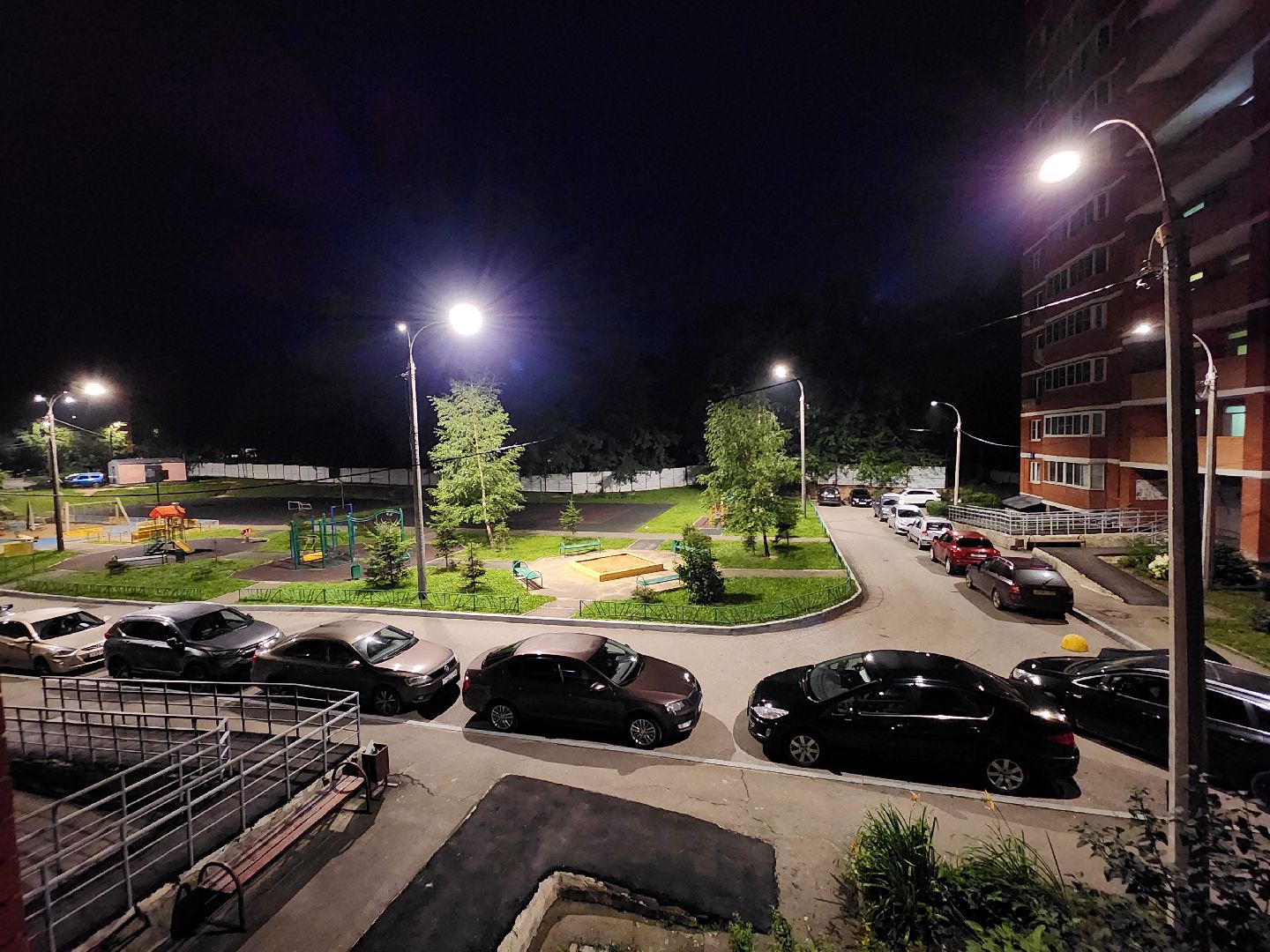 Климовск, освещение