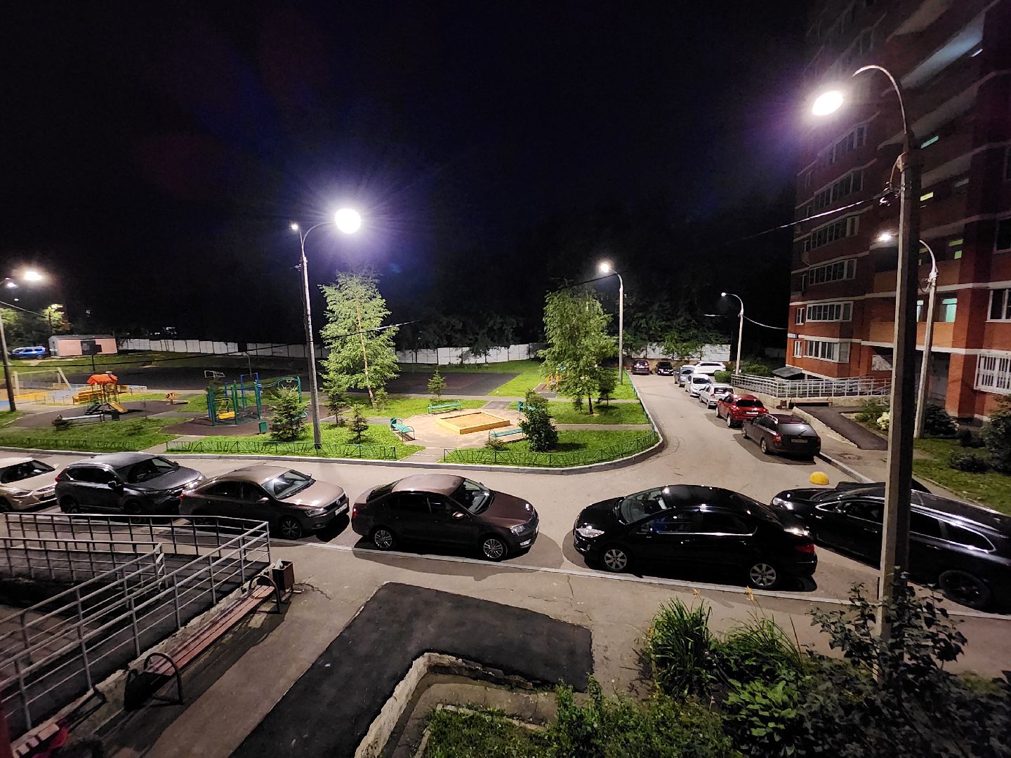 Климовск, освещение