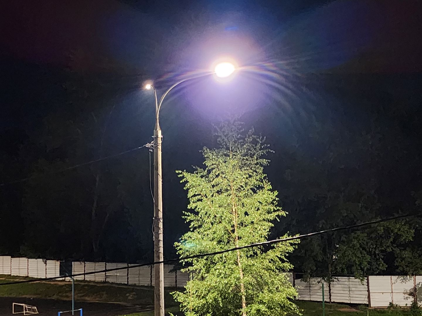 Климовск, освещение