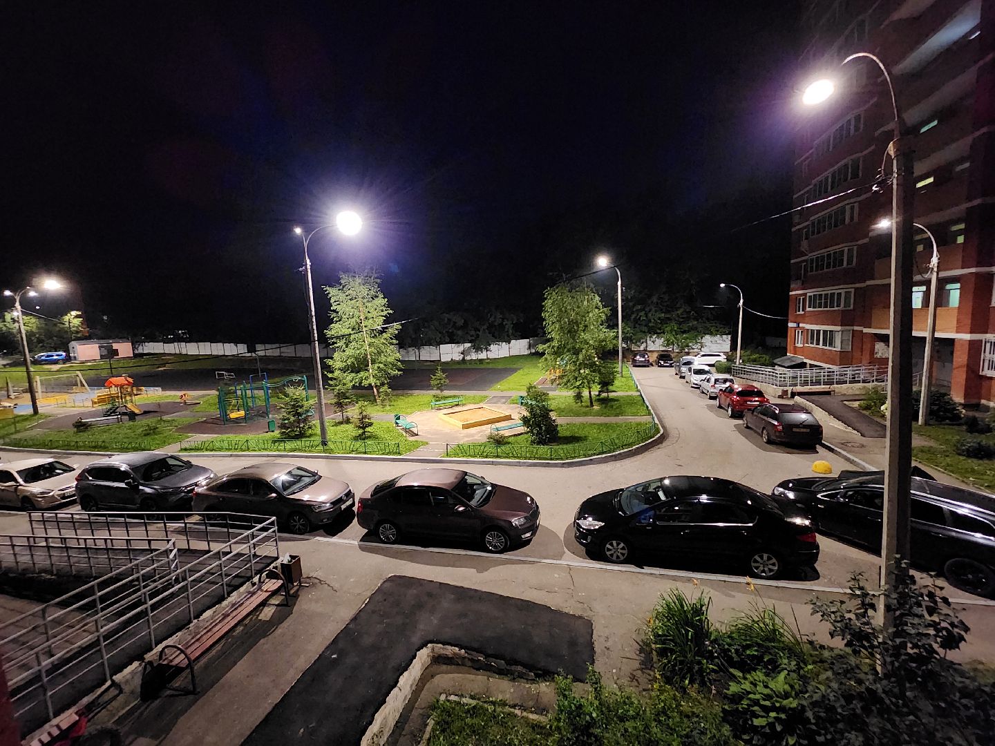 Климовск, освещение