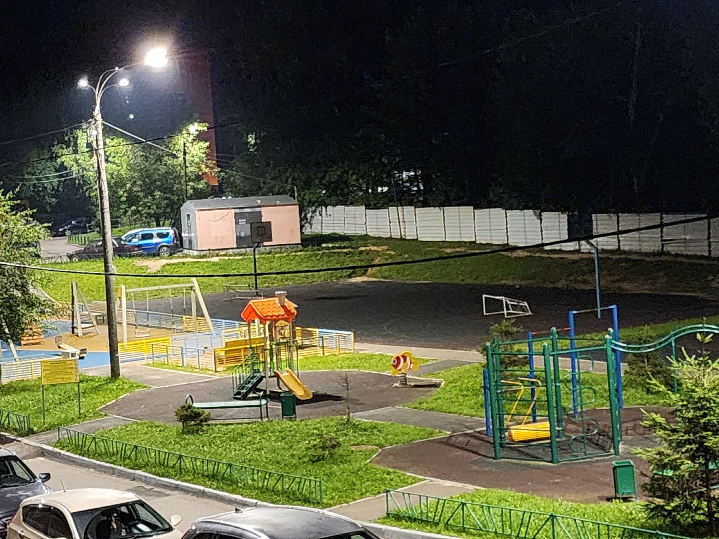 Климовск, освещение