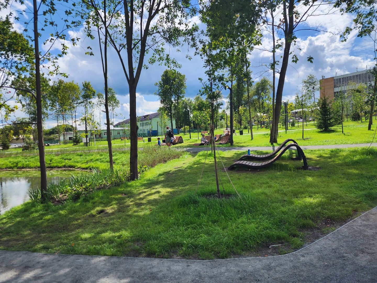 Павловский Посад, городской округ Павловский Посад, парк, Дубрава, благоустройство, люди, жители