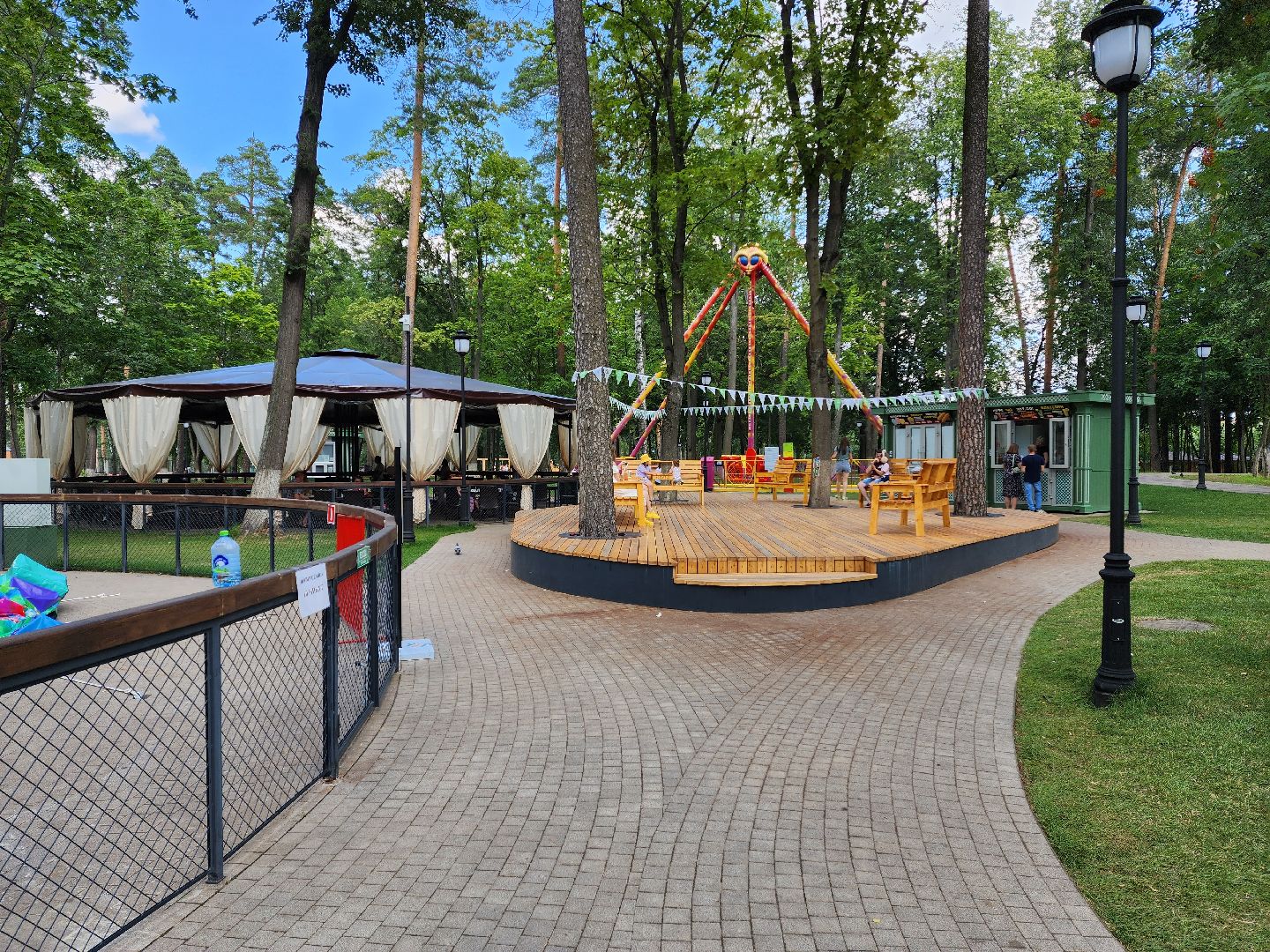 Раменское, благоустройство, льготный вторник в городском парке