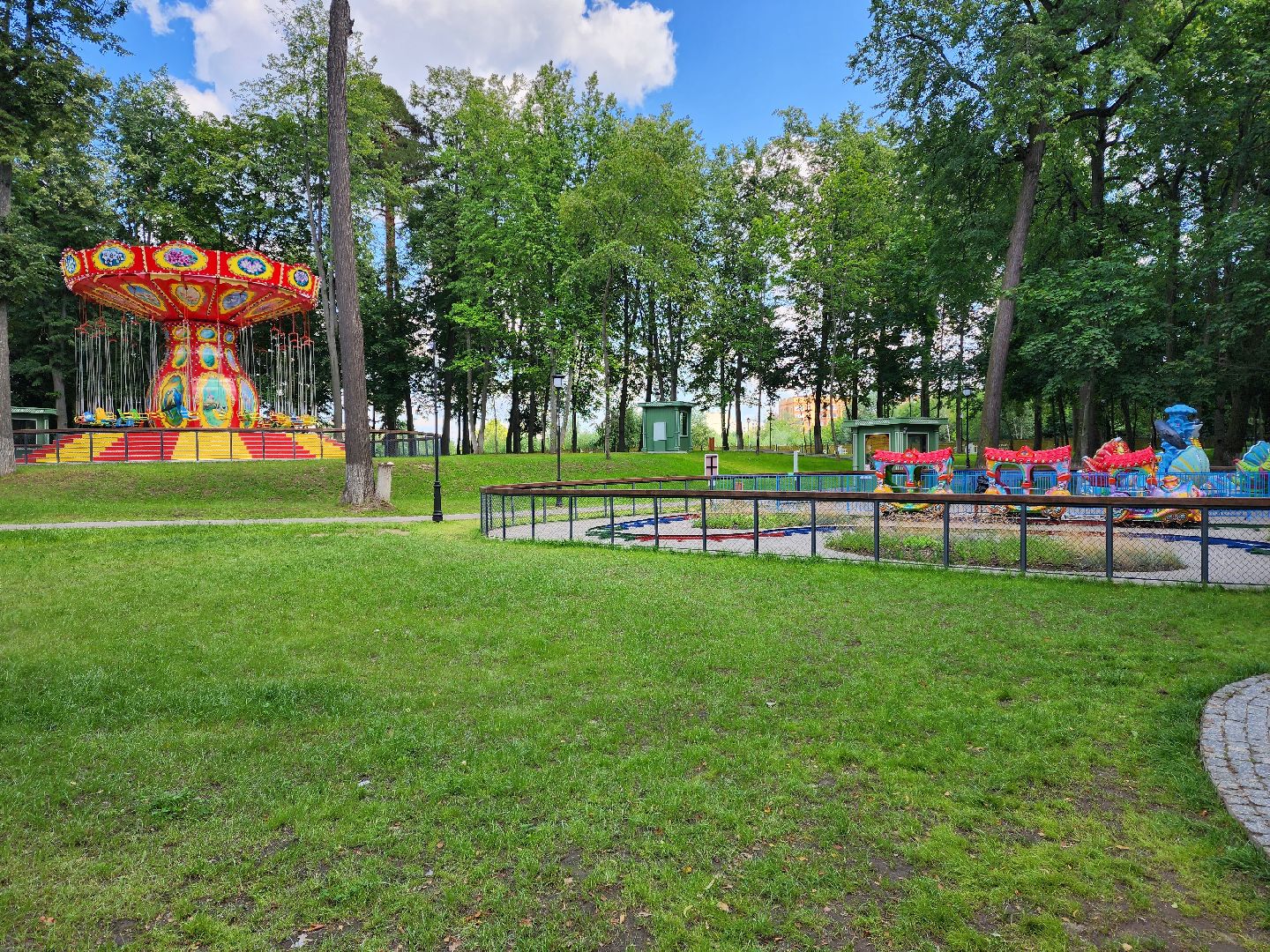 Раменское, благоустройство, льготный вторник в городском парке