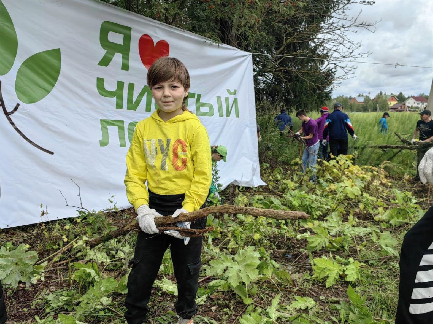 Солнечногорск, субботник, лес, акция, жители
