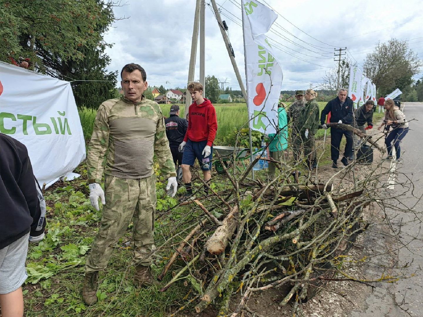 Солнечногорск, субботник, лес, акция, жители