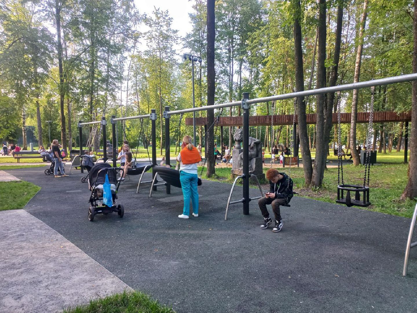 Солнечногорск, парк, благоустройство, жители, прогулка