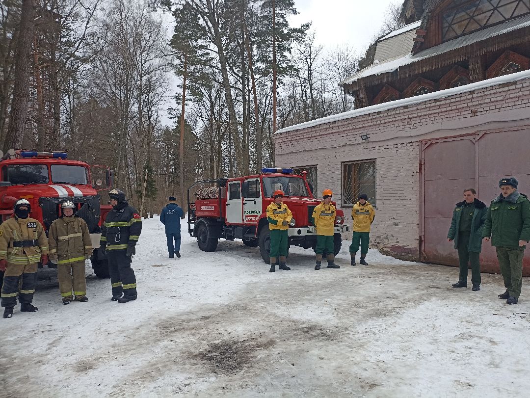 Серпухов, учения, спасатели
