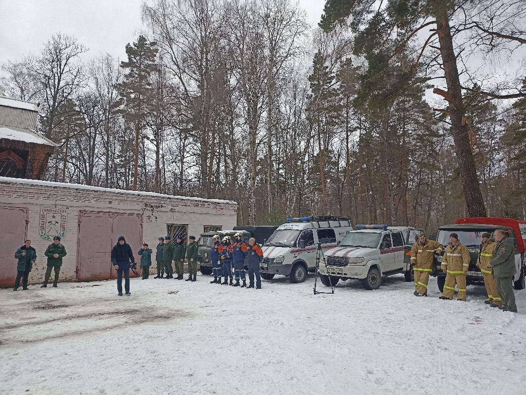 Серпухов, учения, спасатели