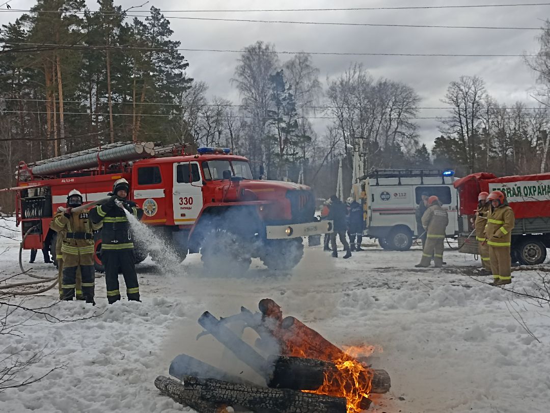 Серпухов, учения, спасатели