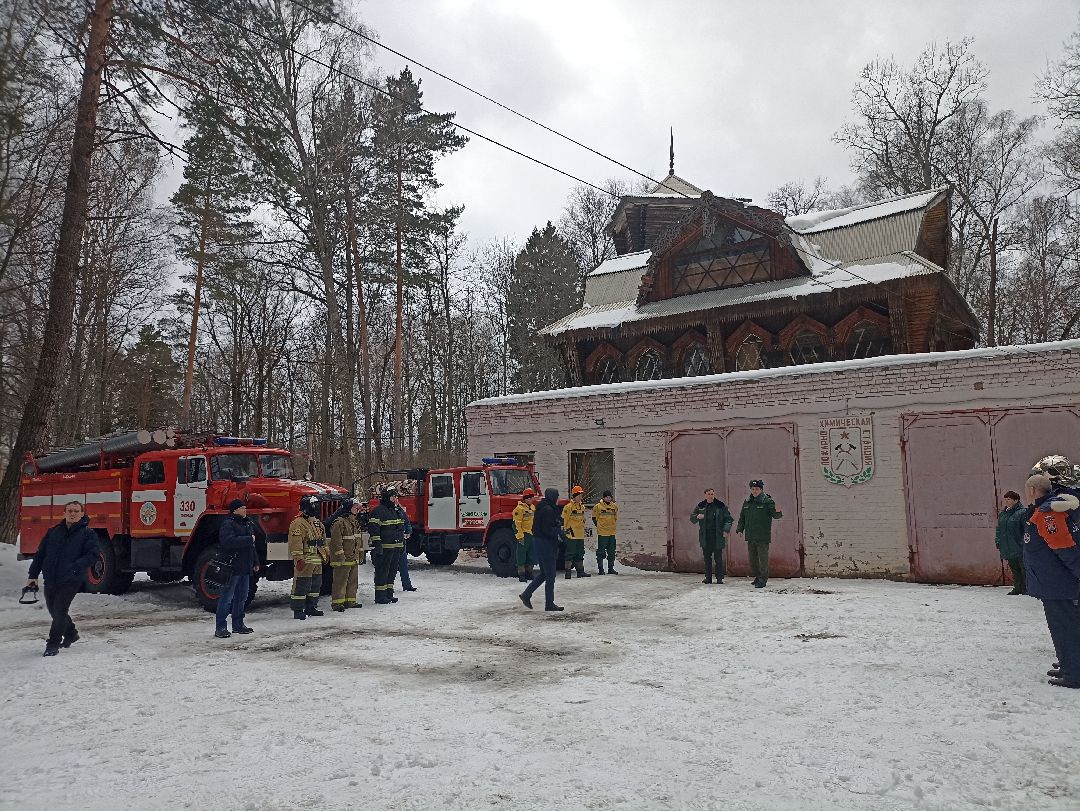 Серпухов, учения, спасатели