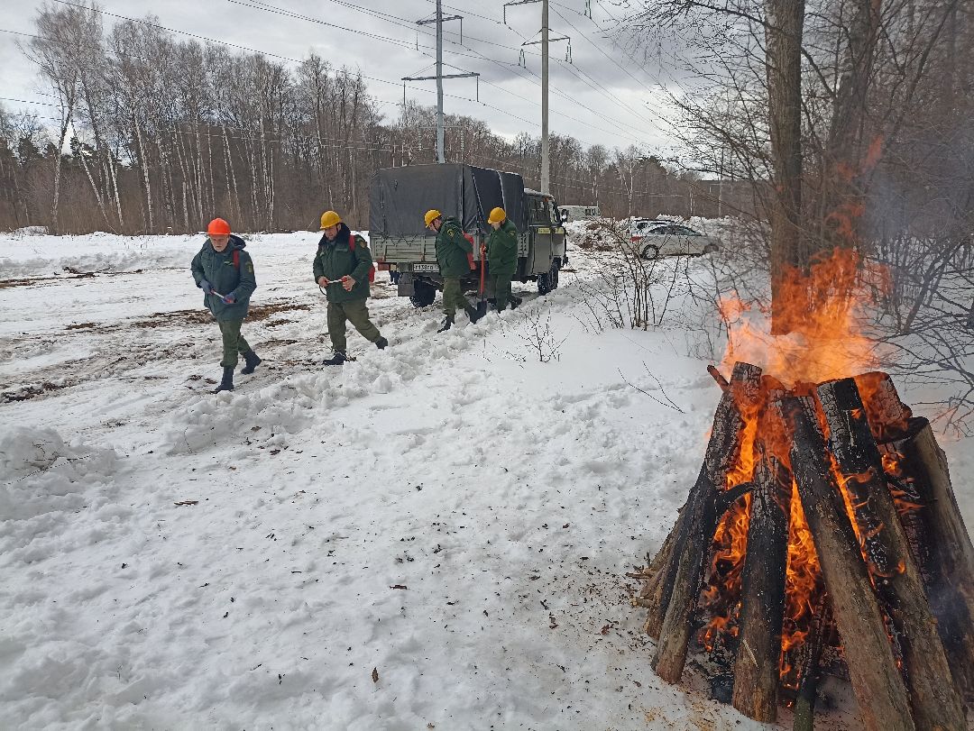Серпухов, учения, спасатели