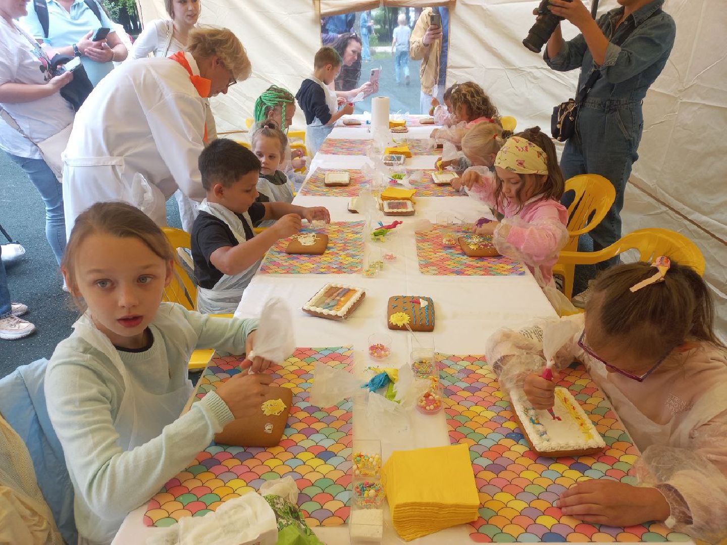 Солнечногорск, фестиваль, пряники, роспись, дети