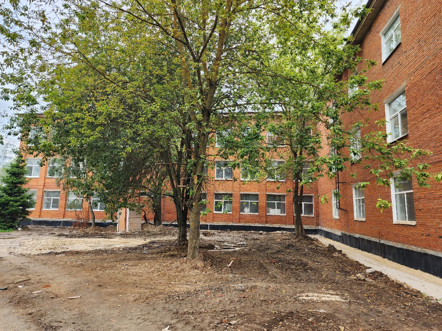 школа, серпухов, строительная готовность, ремонт школы, образование,