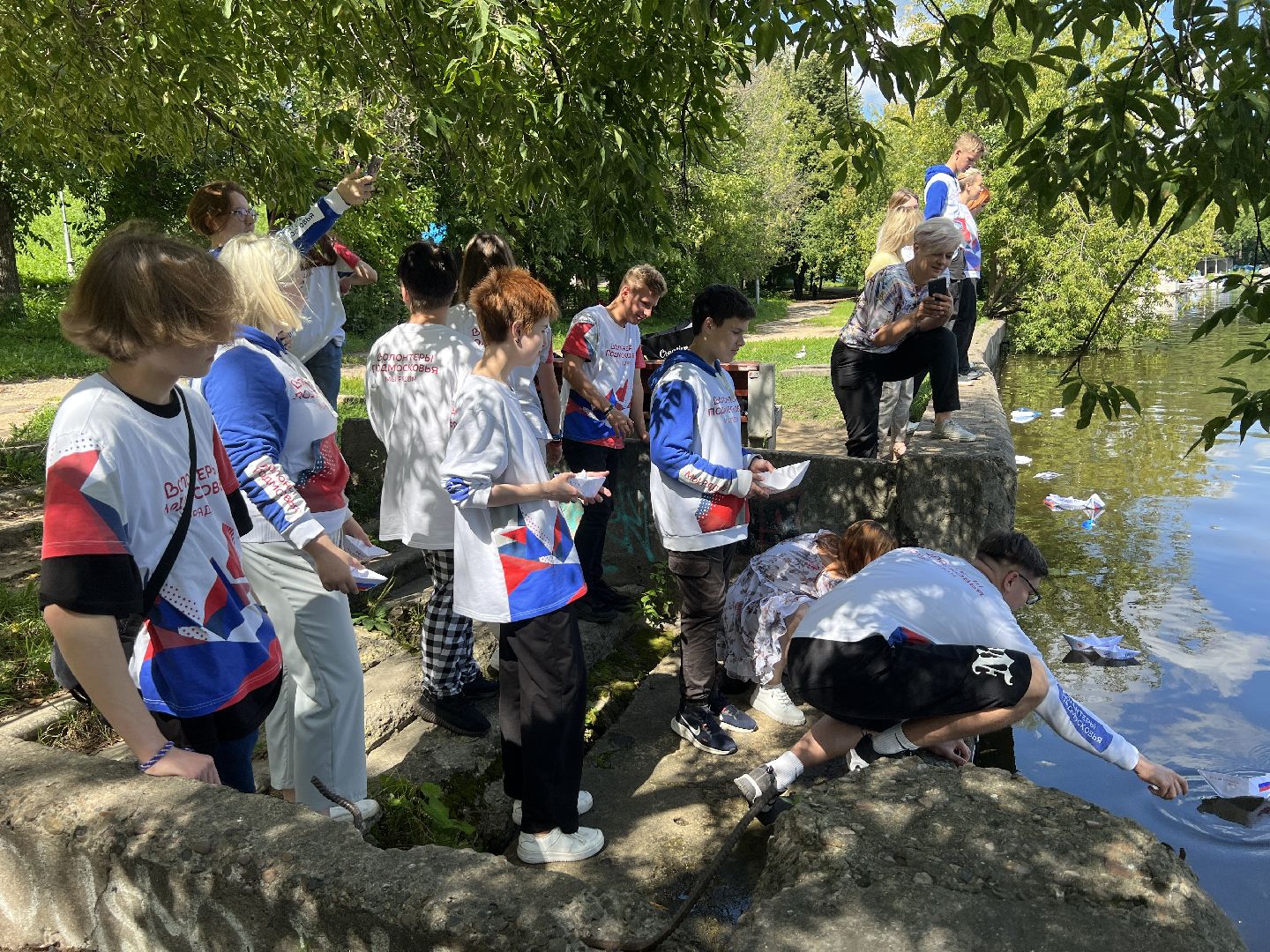 Химки, волонтеры, Волонтеры Подмосковья, День военно-морского флота