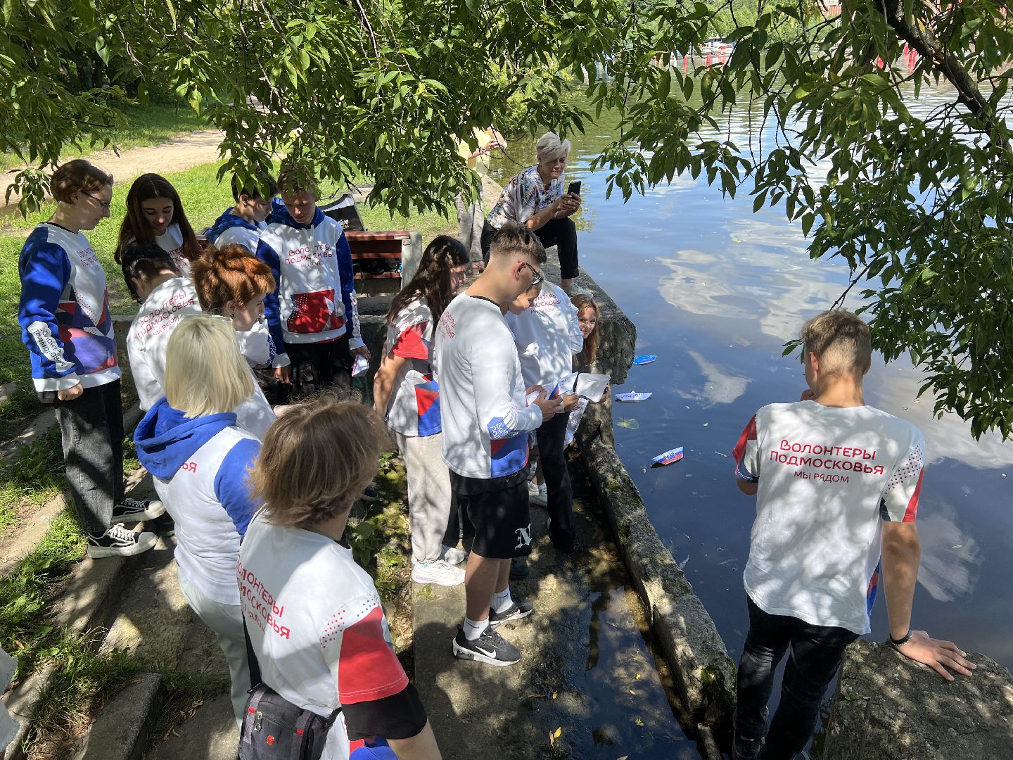 Химки, волонтеры, Волонтеры Подмосковья, День военно-морского флота