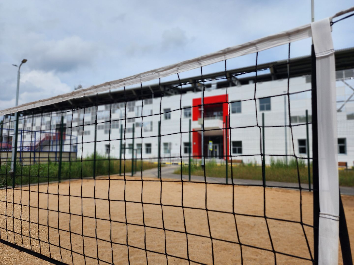 спорт, стадион, стадион спартак, серпухов, пляжный волейбол, волейбольная площадка,