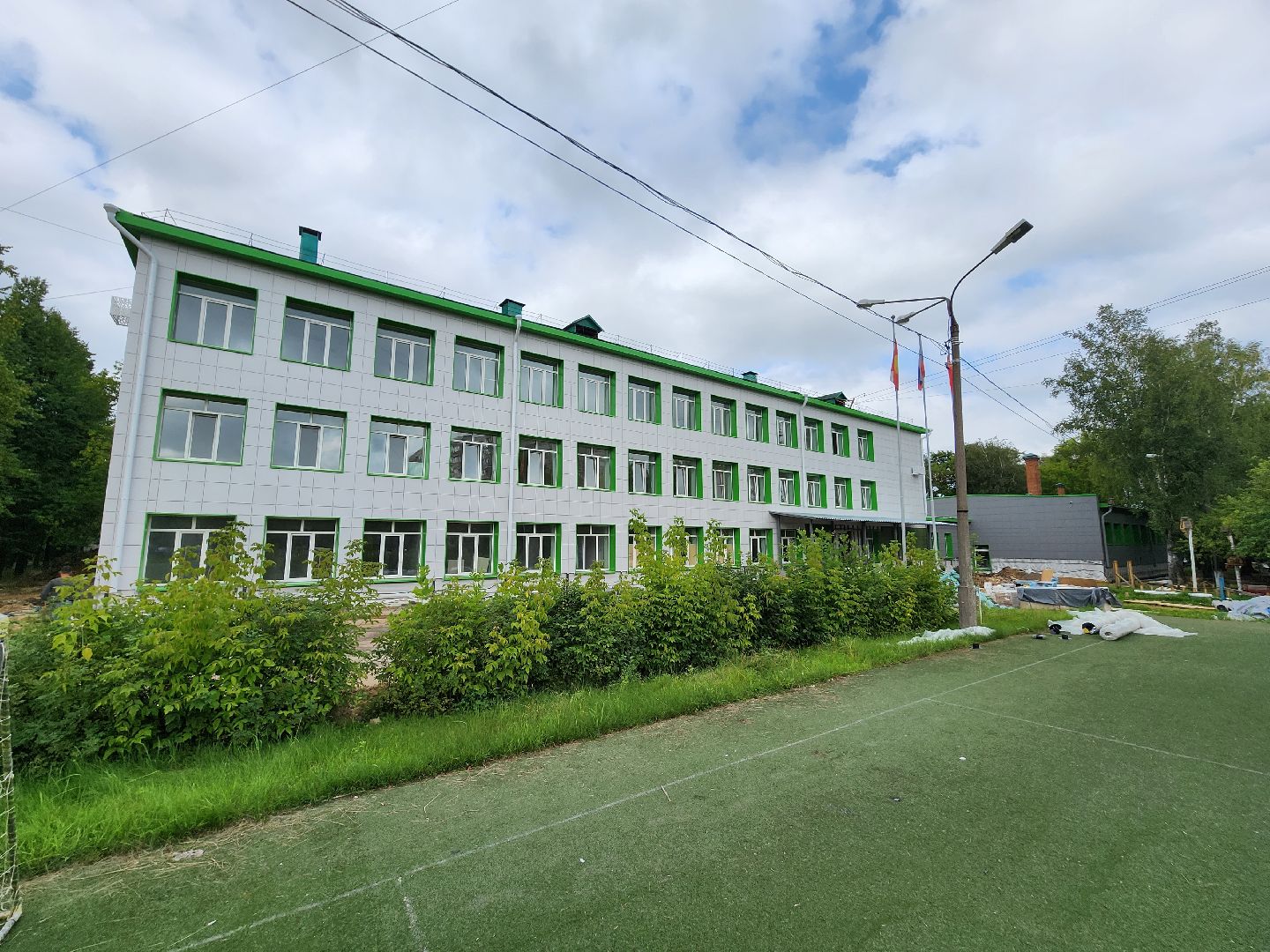 школа №13, серпухов, строительная готовность школы, образование, школа, ремонт,