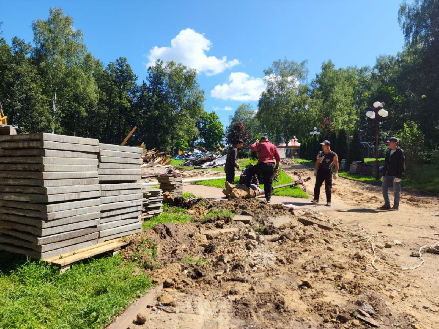 Дмитров, Парк Березовая роща, Минблаго МО