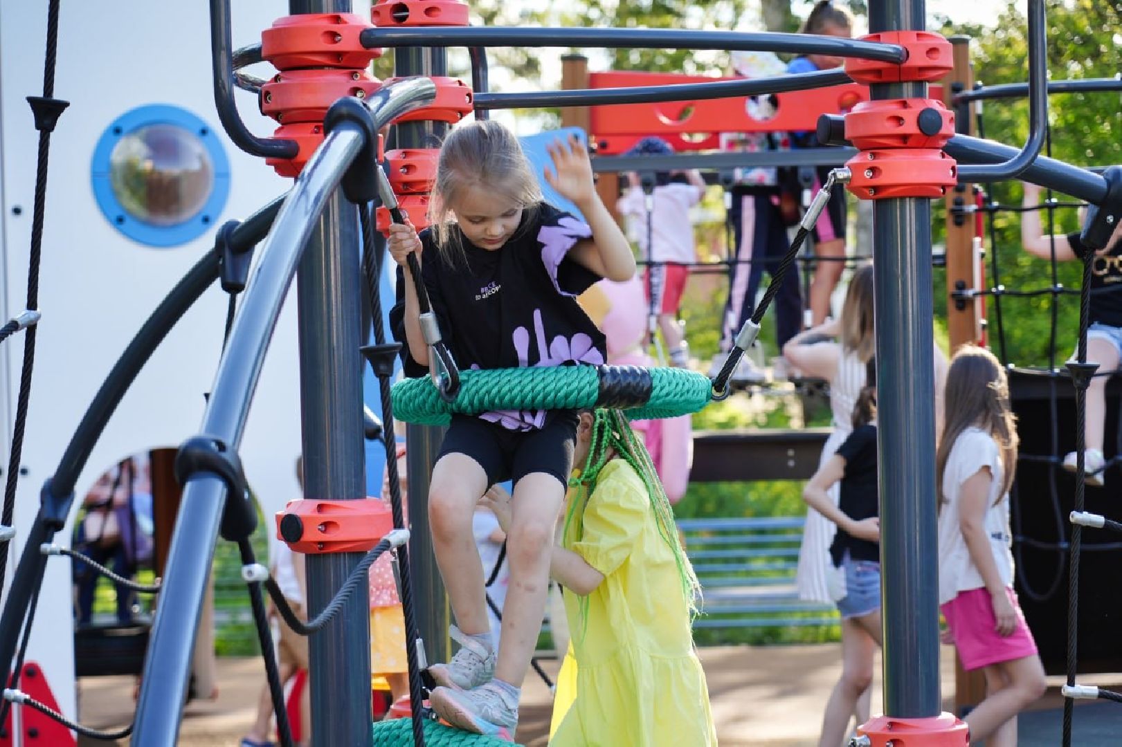 Сергиево-Посадский городской округ, Сергиев Посад, Благоустройство, Детские площадки, Губернаторская программа, Наше Подмосковье