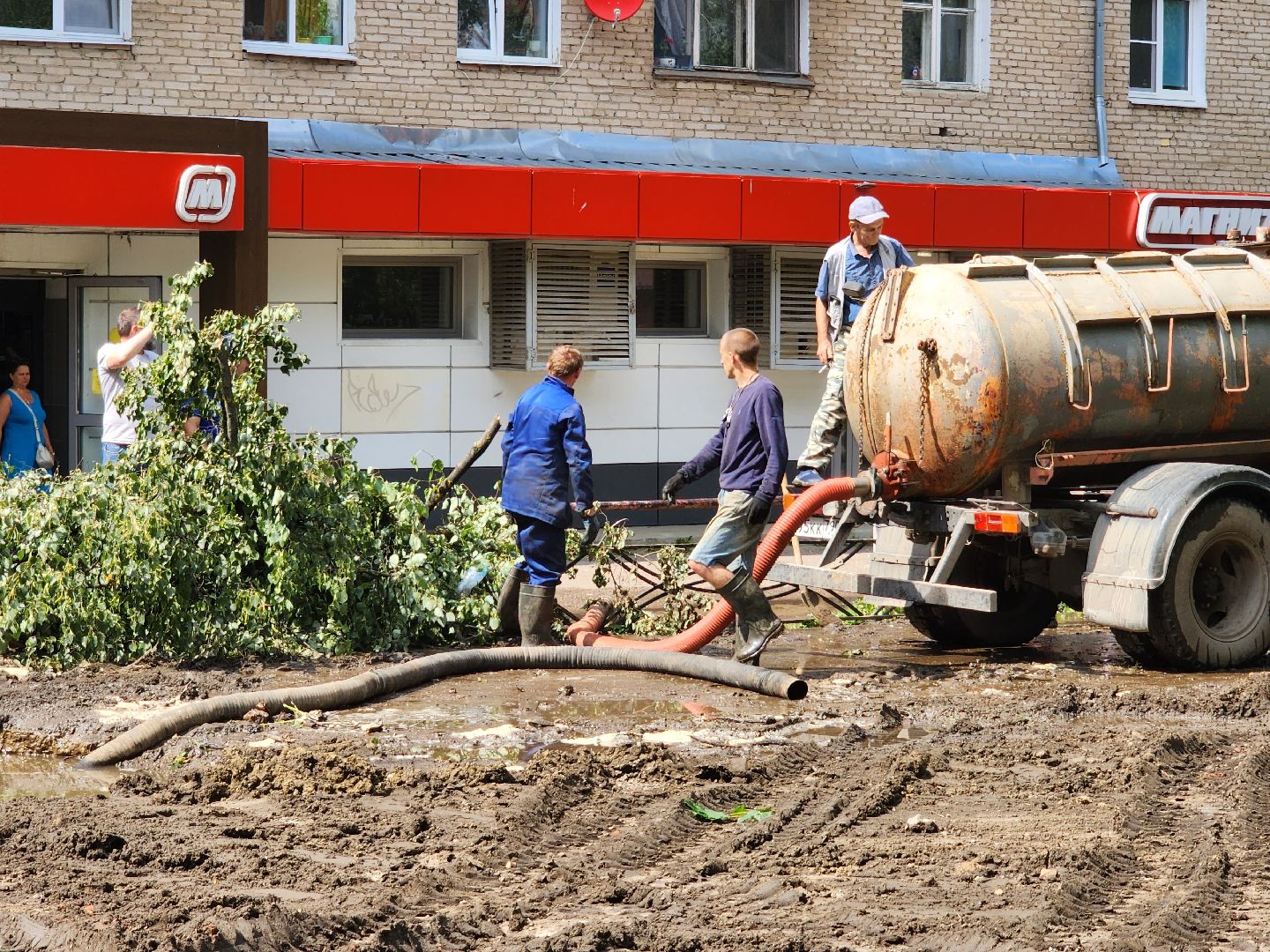 ЖКХ, авария, Воскресенск, водоснабжение