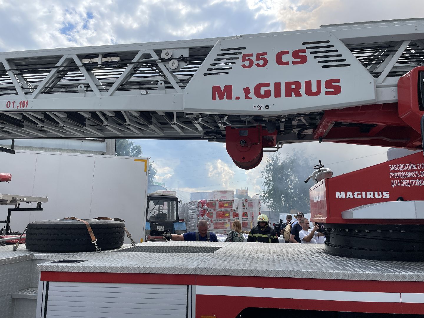 Пожар, тушат, Люберцы, возгорание