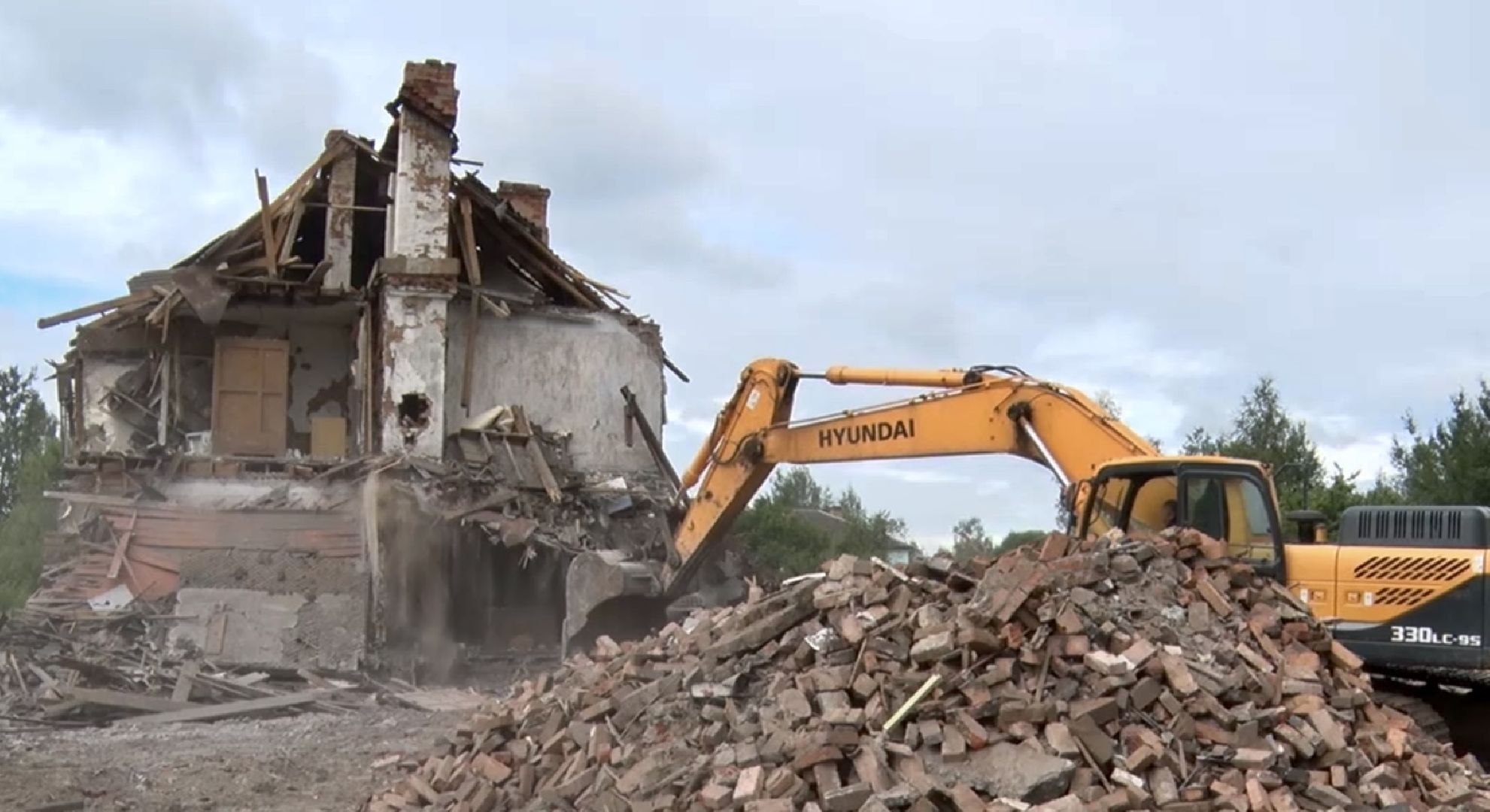 Клин, общество, снос аварийных домов, благоустройство