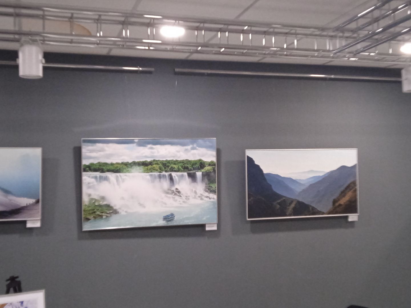 Демонстрационный, центр, ЦАГИ, выставка, планета, Земля, водопады, горы, пустыня