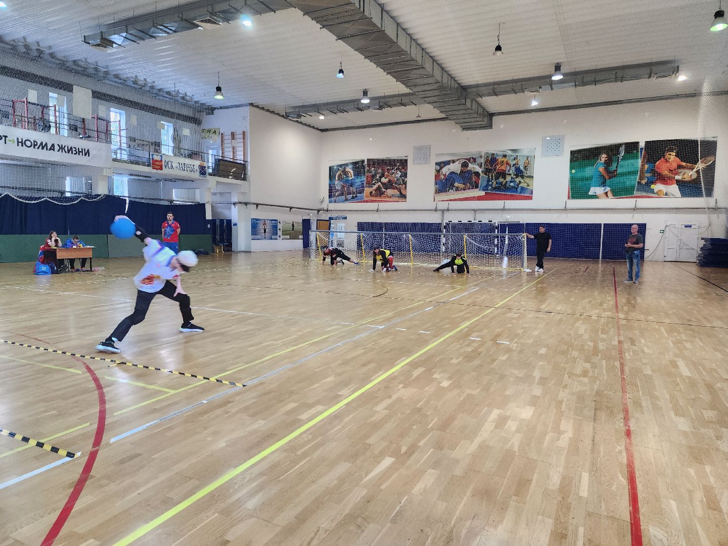 Подольск, спорт, голбол, паралимпийцы