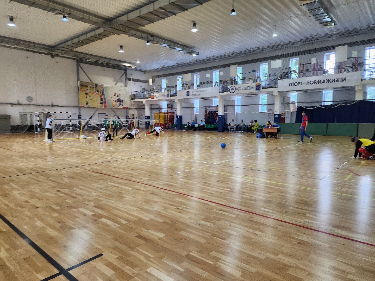 Подольск, спорт, голбол, паралимпийцы