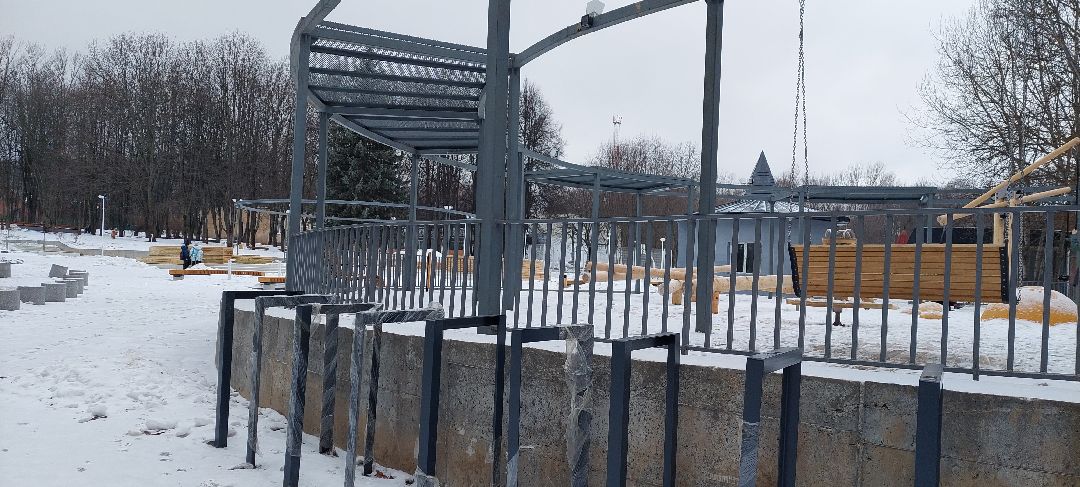 Пущино, благоустройство