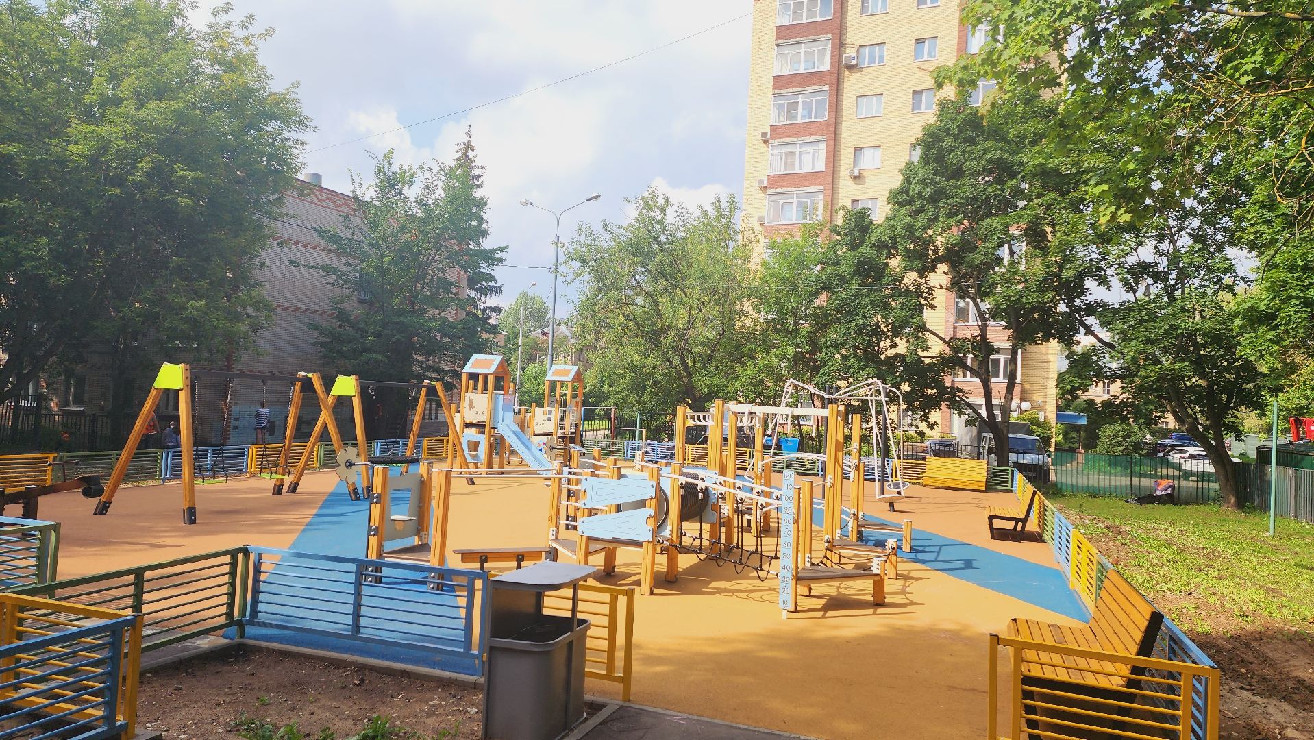 Подмосковье, Ивантеевка, благоустройство