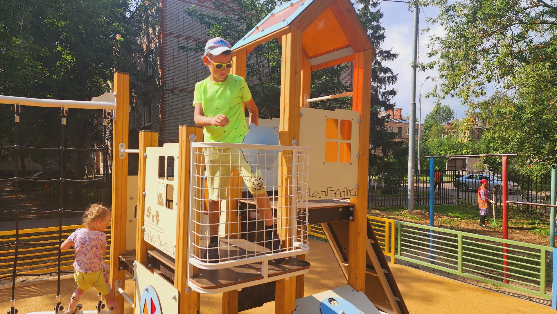 Подмосковье, Ивантеевка, благоустройство