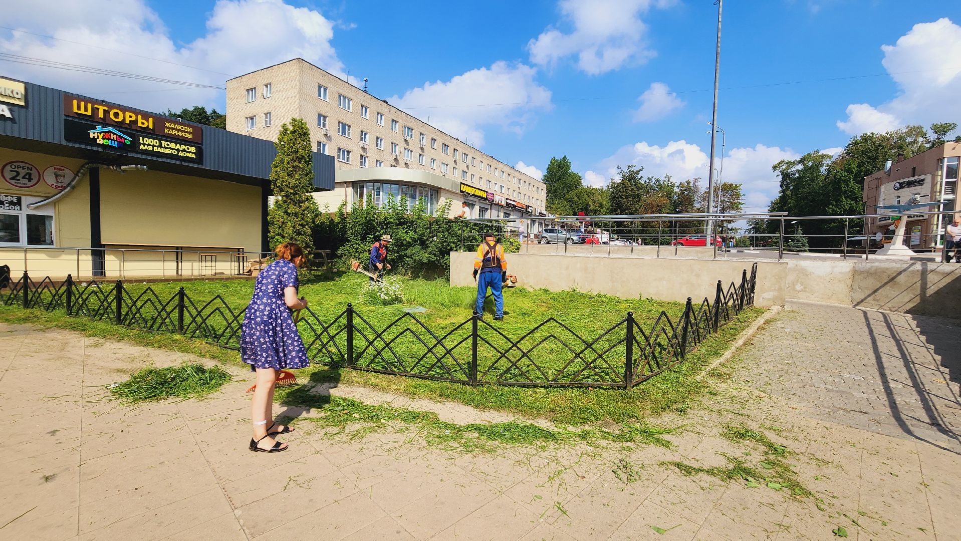 Подмосковье, Ивантеевка, благоустройство