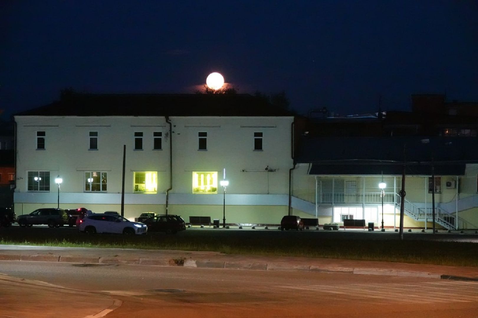 Сергиево-Посадский городской округ, Сергиев Посад, Природа, Луна, Суперлуние, Астрономическое явление, Фотограф