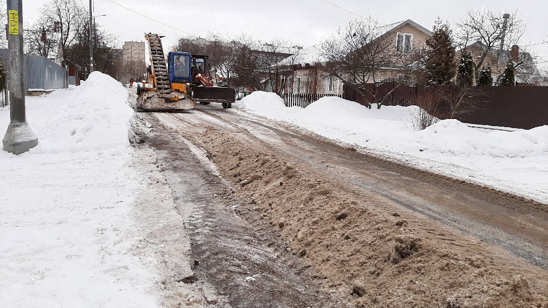 снег, ЖКХ, уборка снега, Серпухов
