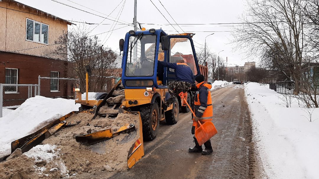 снег, ЖКХ, уборка снега, Серпухов