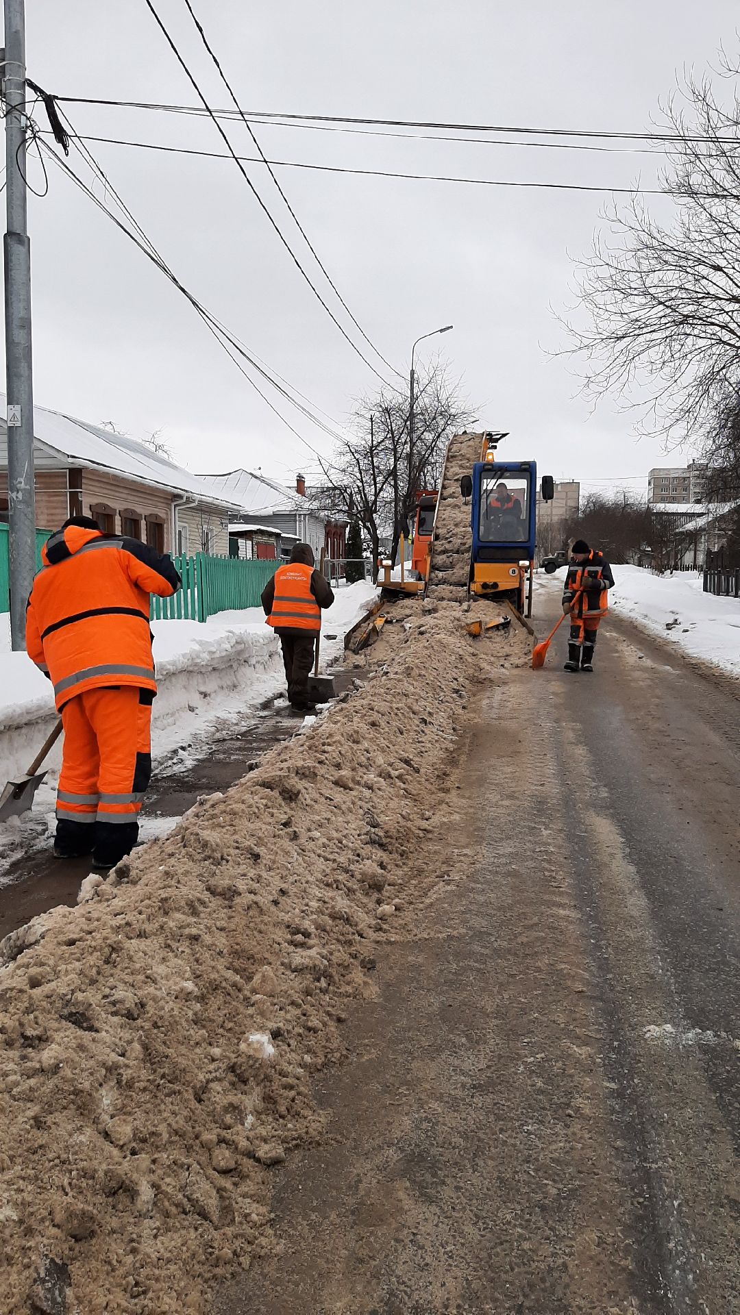снег, ЖКХ, уборка снега, Серпухов