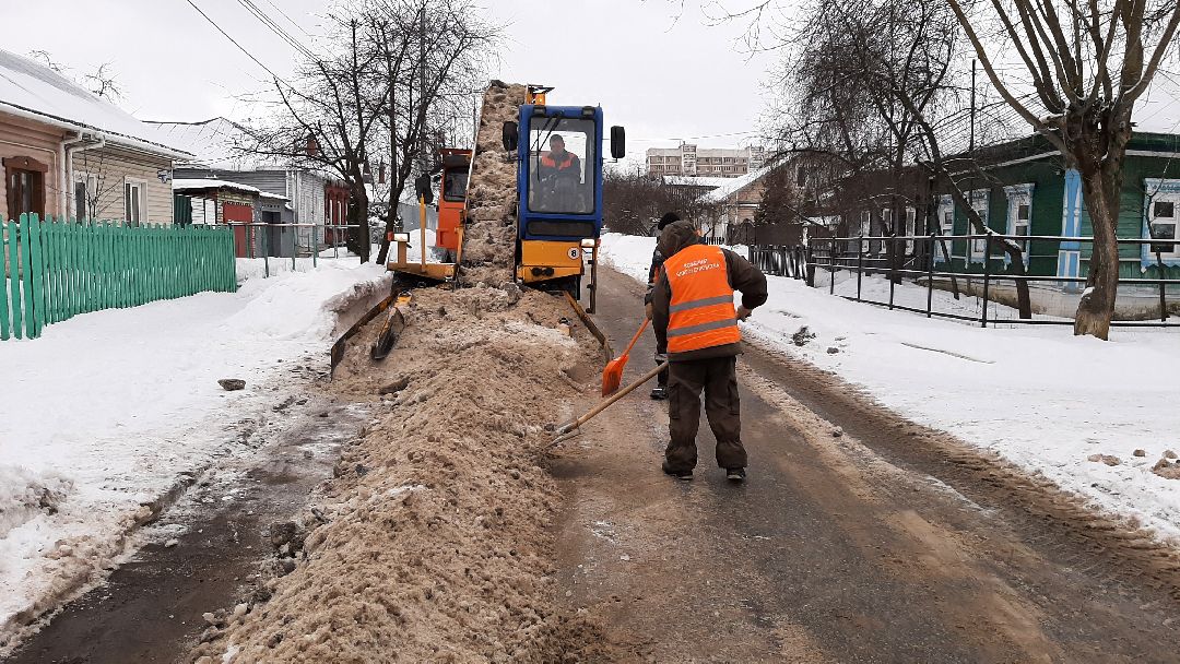 снег, ЖКХ, уборка снега, Серпухов