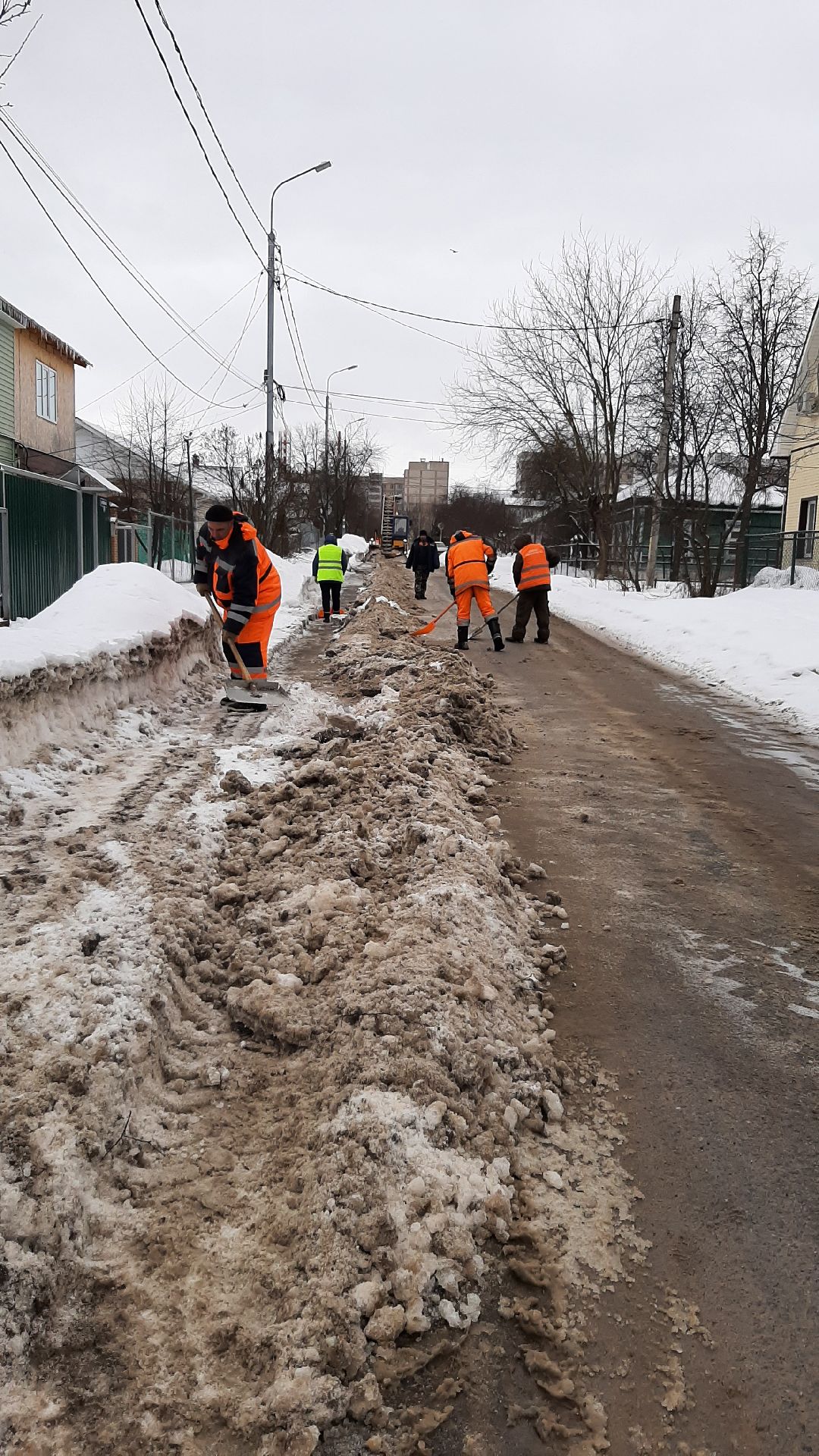 снег, ЖКХ, уборка снега, Серпухов