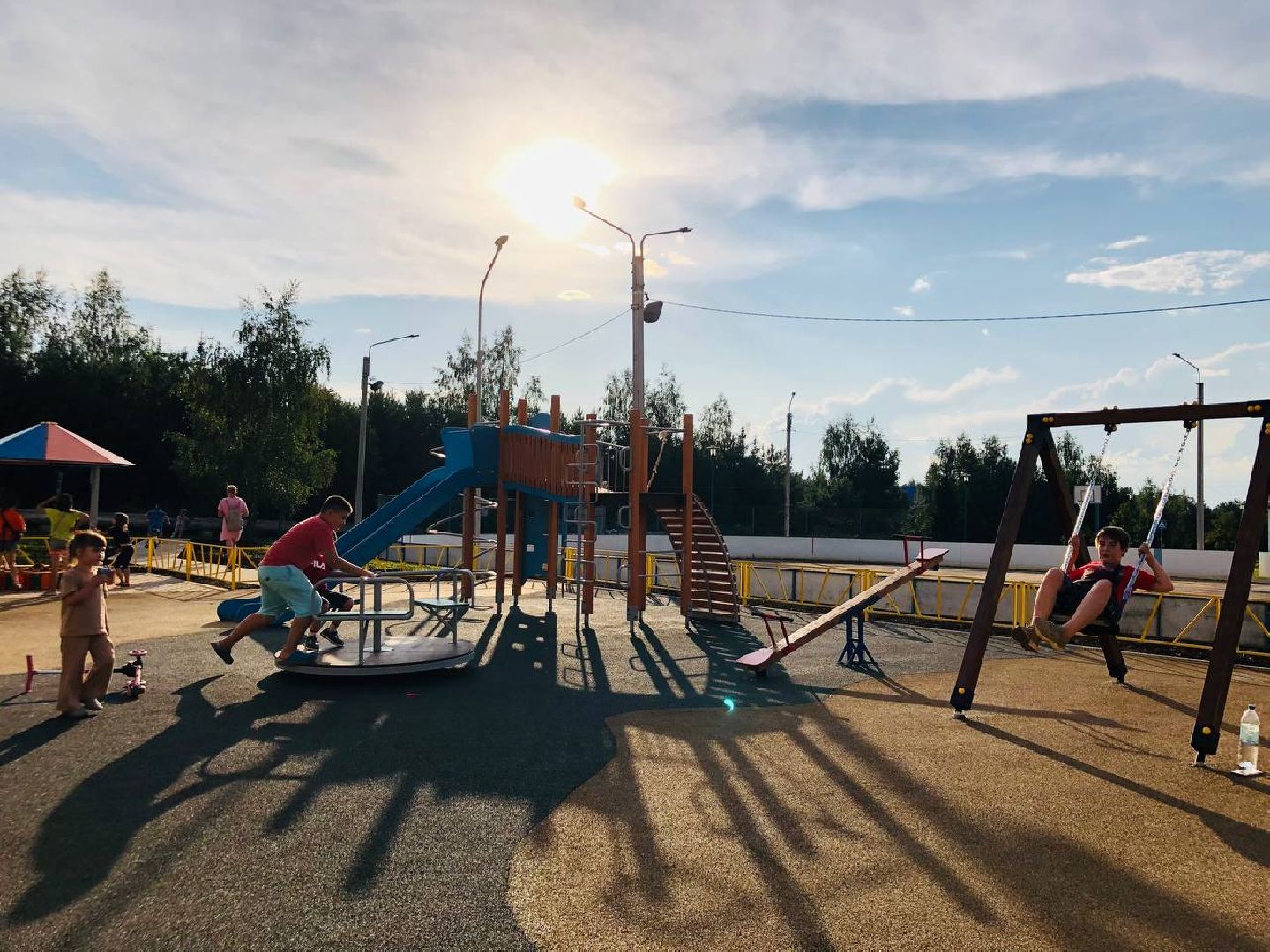 Руза, детские площадки, ДИП, благоустройство, качели, дети