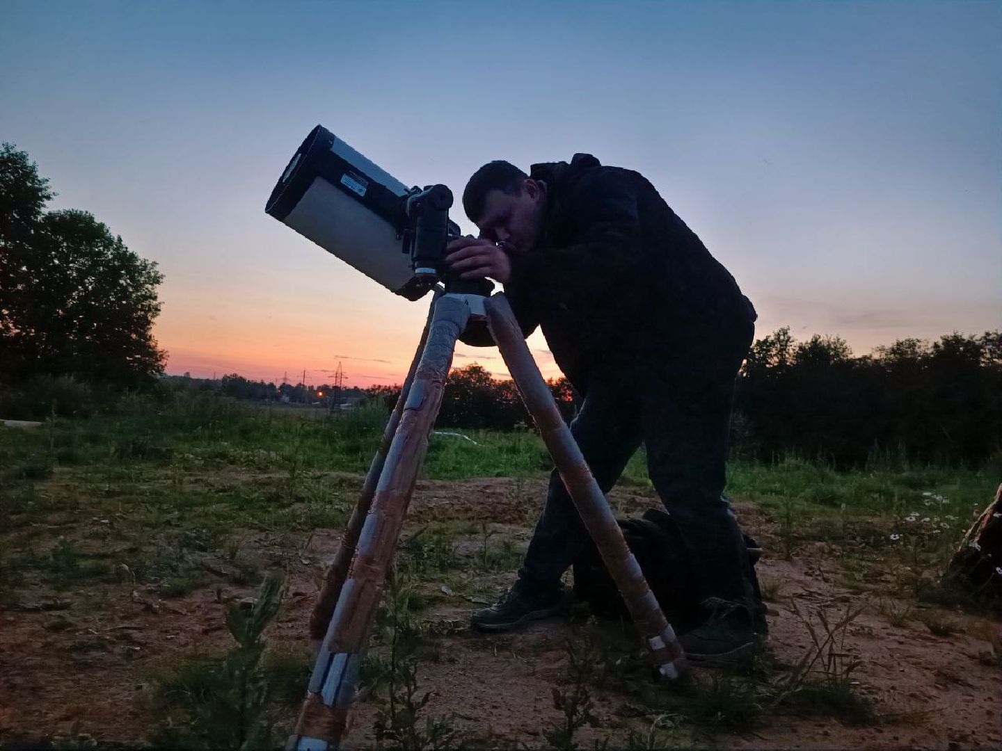 Можайск, Можайский городской округ, Подмосковье, Луна, Земля, суперлуние, осетровое суперлуние, астроном, астрология, явление