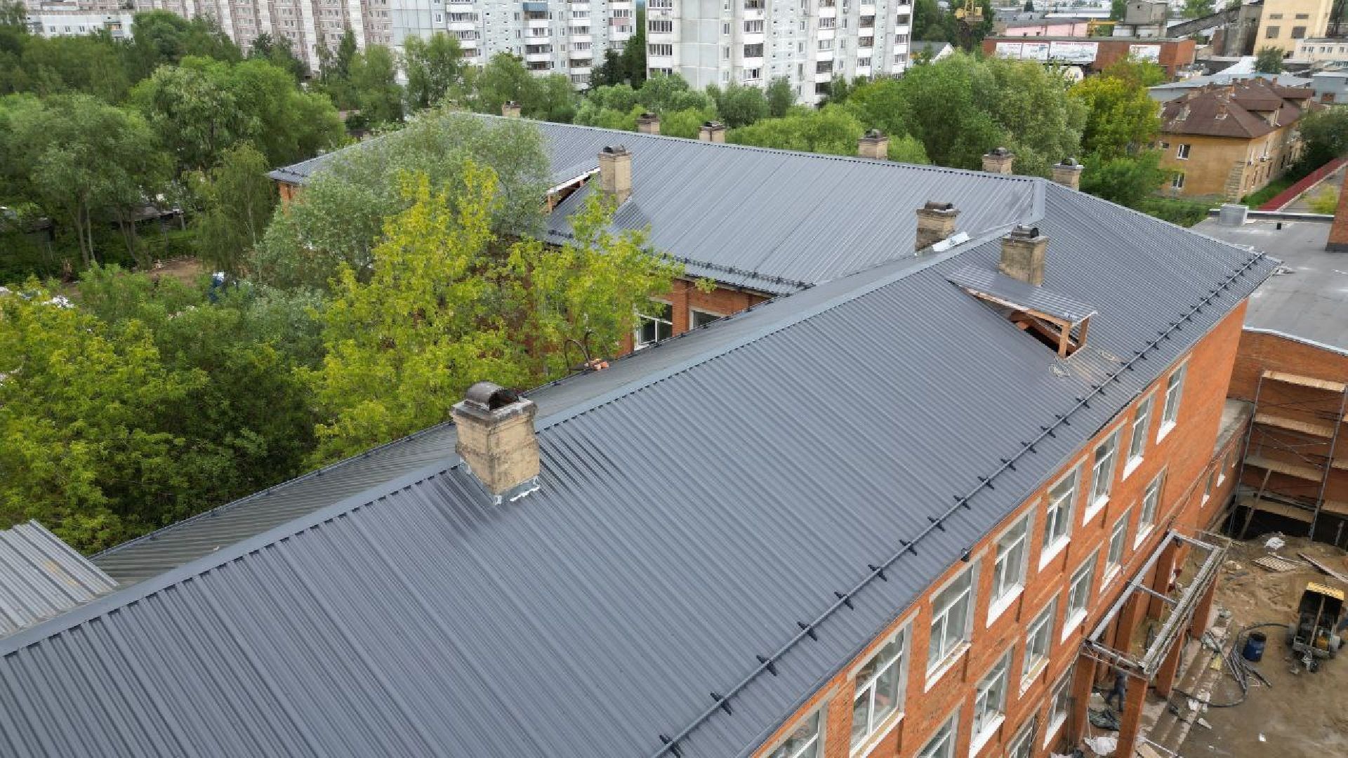 школа №3, ремонт школы, серпухов, образование, замена кровли, ремонт крыши,