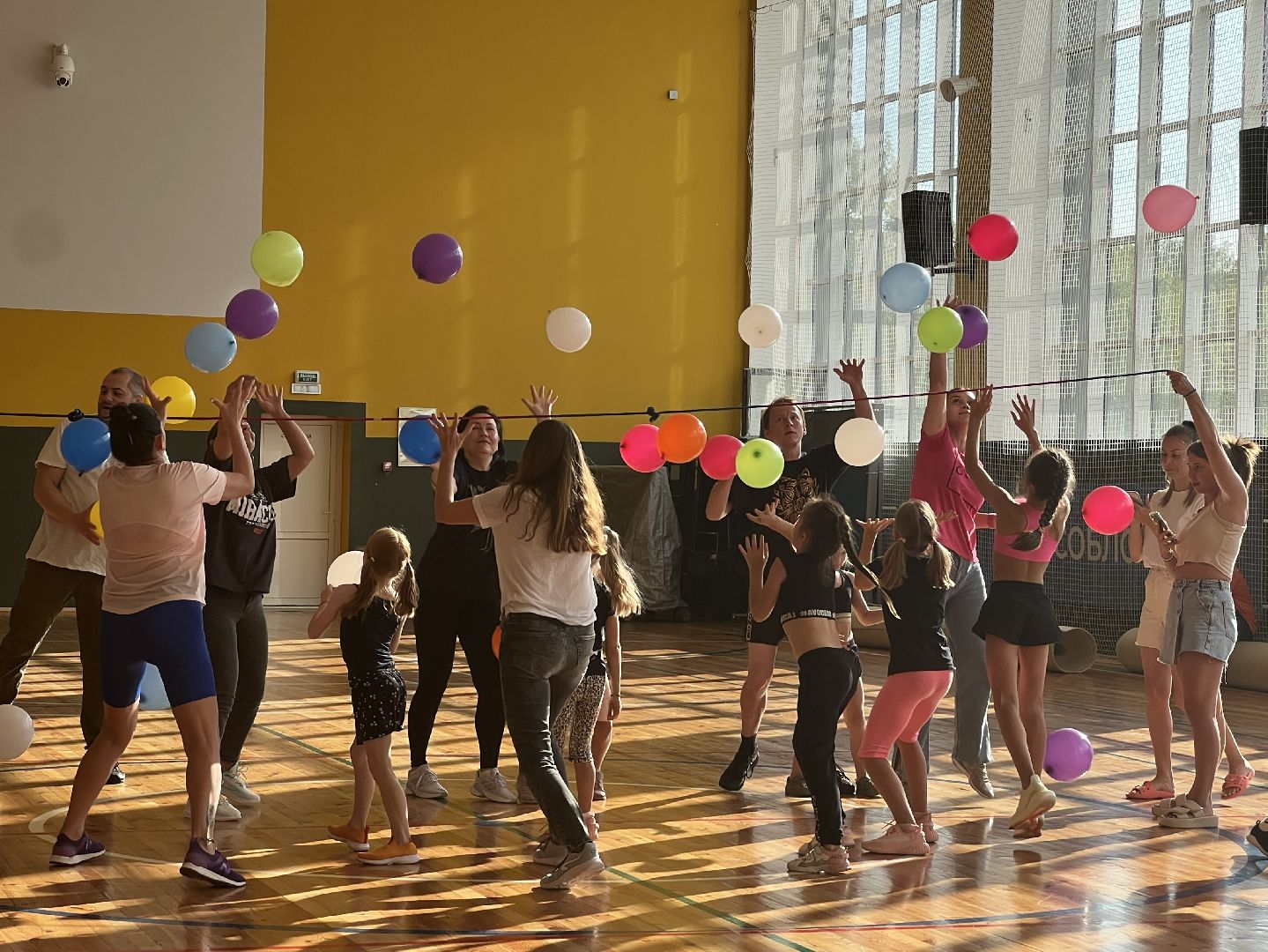 Химки, спорт, эстафеты, гимнастика, дети