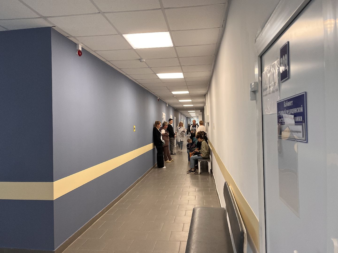 Шаховская, ремонт, поликлиника