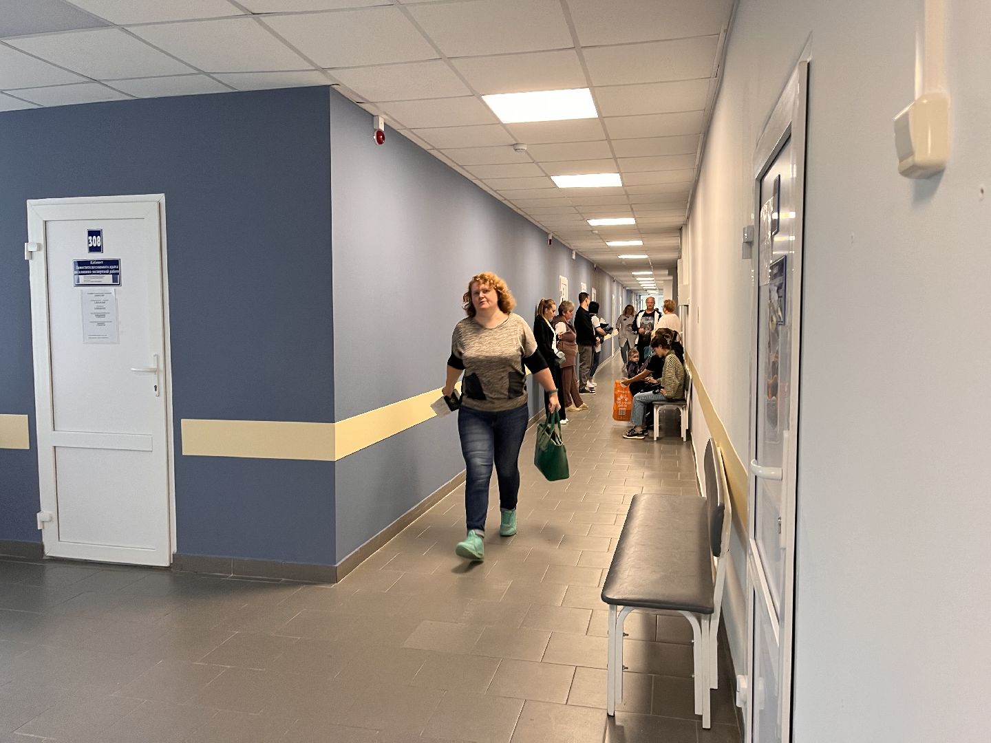 Шаховская, ремонт, поликлиника